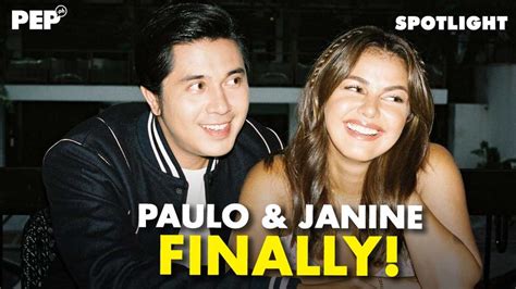 Paulo Avelino and Janine Gutierrez FINALLY after two years..